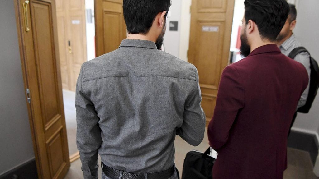 Irakilaiskaksoset Turun hovioikeudessa 26. elokuuta vuonna 2019.