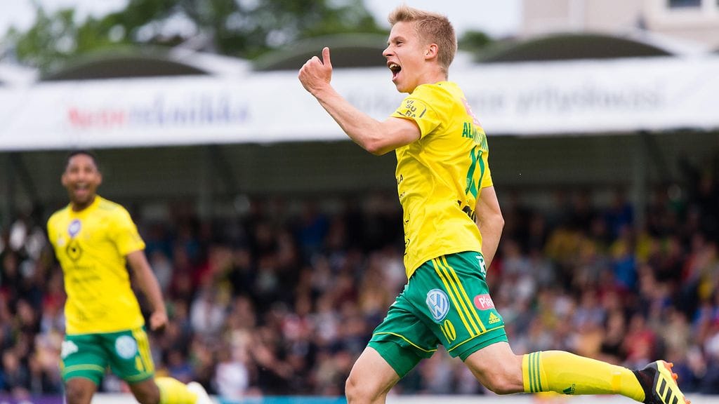 Lauri Ala-Myllymäki osui jälleen. Arkistokuva.