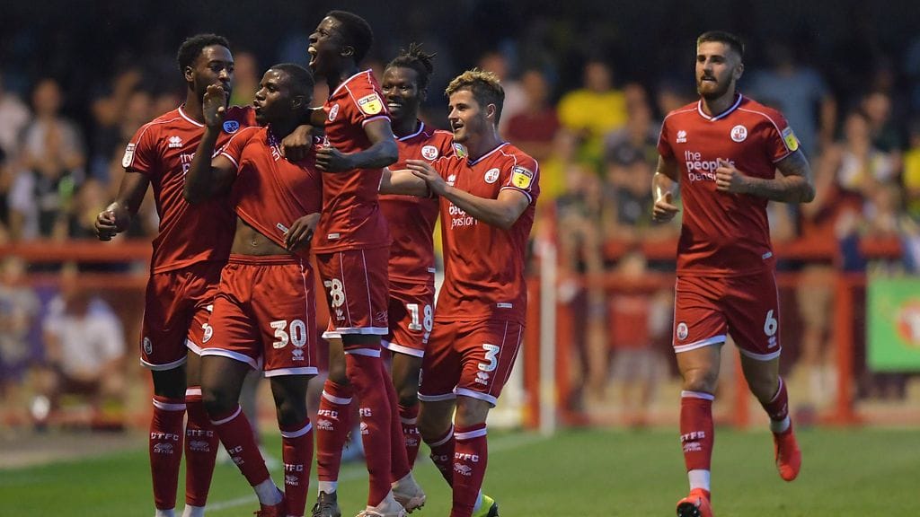 Crawley Town päihitti Norwichin.