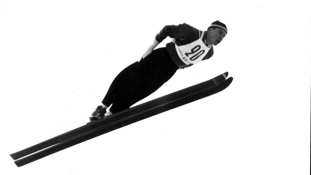 Juhani Kärkinen liiteli maailmanmestaruuteen Lahdessa vuonna 1958.