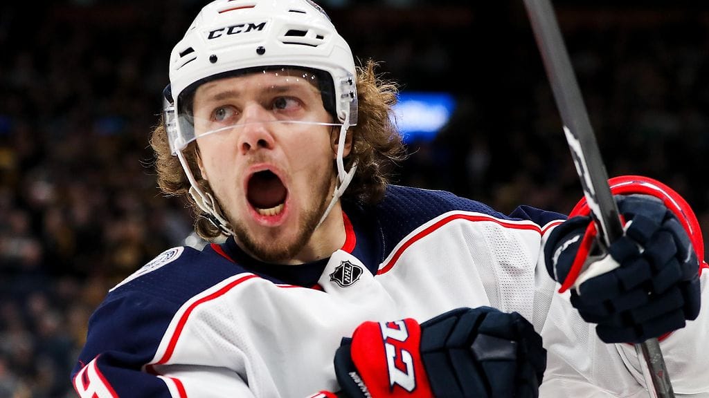 Artemi Panarin on tehnyt 322 NHL-ottelussa 116 maalia.