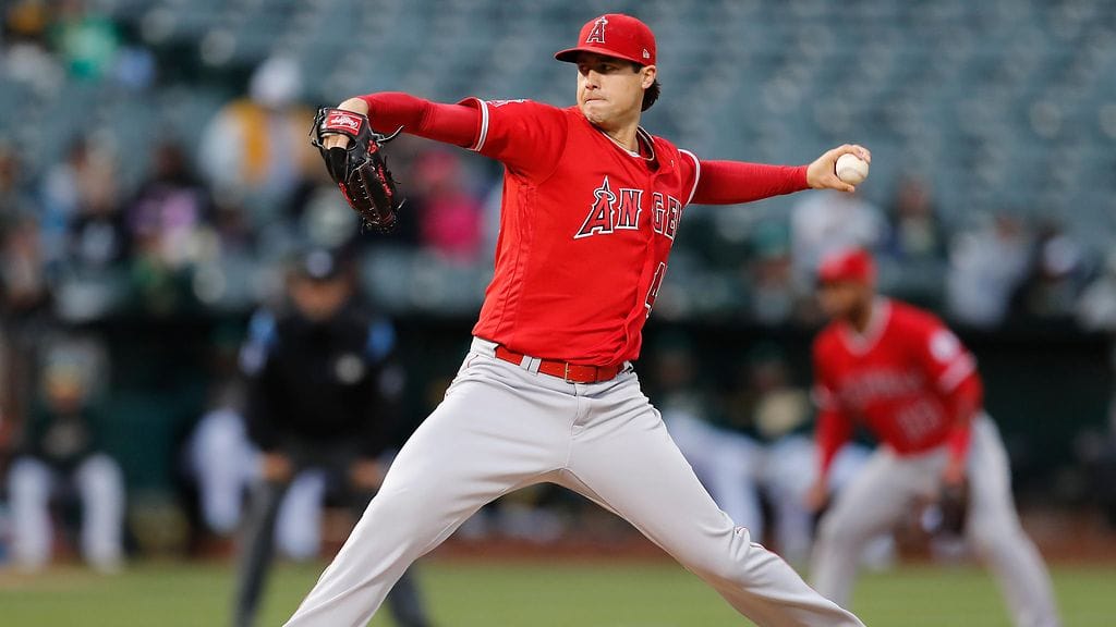 Tyler Skaggs edusti Los Angeles Angelsia.