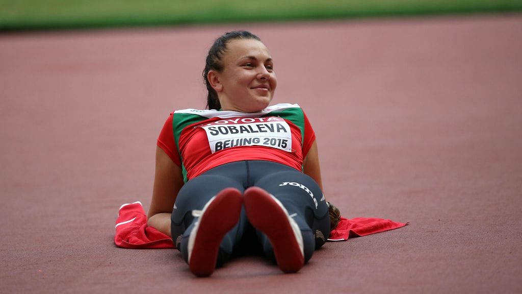 Alena Sobaleva ohitti Dohan MM-rankingissa Krista Tervon. Arkistokuva.