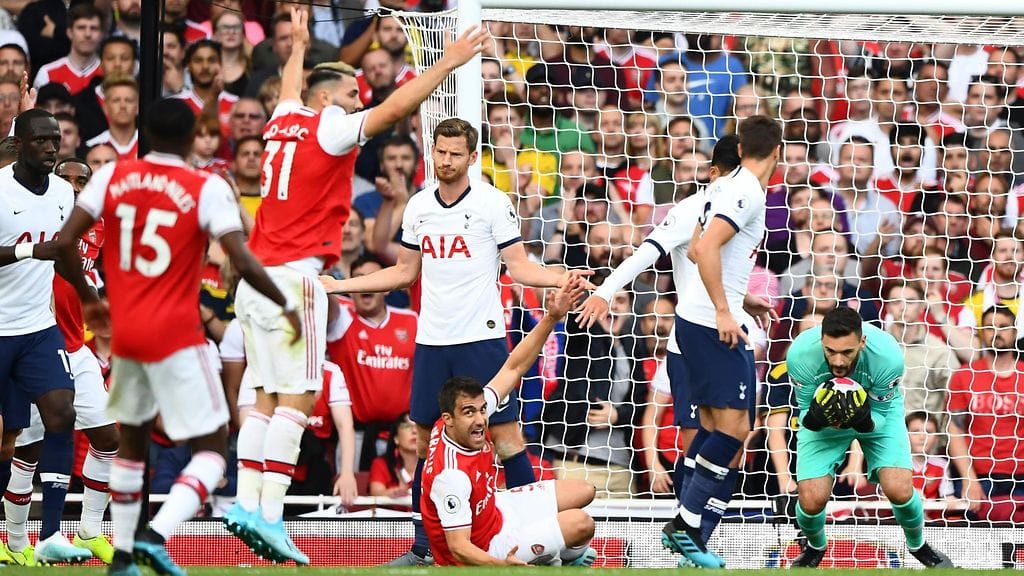 Arsenal nousi kahden maalin takaa tasapeliin Tottenhamia vastaan.