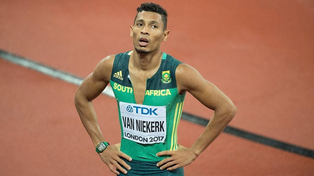 Wayde van Niekerk ei juokse Dohan MM-kisoissa.
