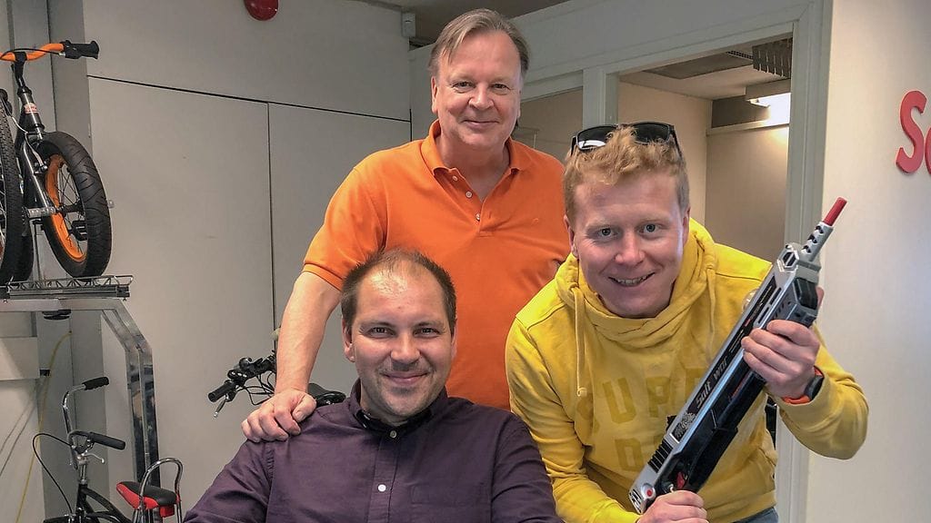 Sampo Kaulanen Perttu – tehtävä Kiinassa -sarjan ensimmäsiessä jaksossa.