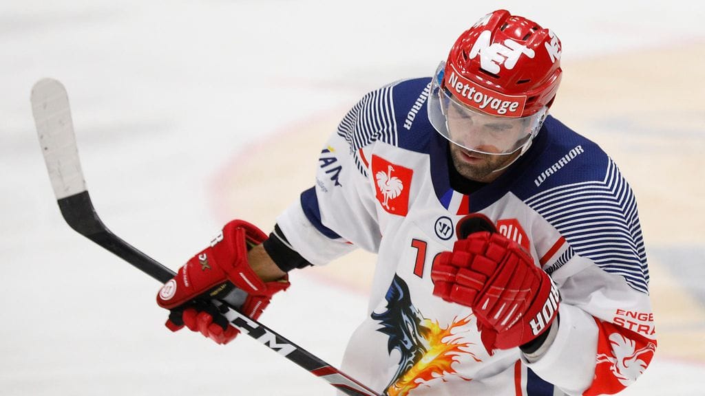 Damien Fleury tykitti komean osuman Kärppien verkkoon.