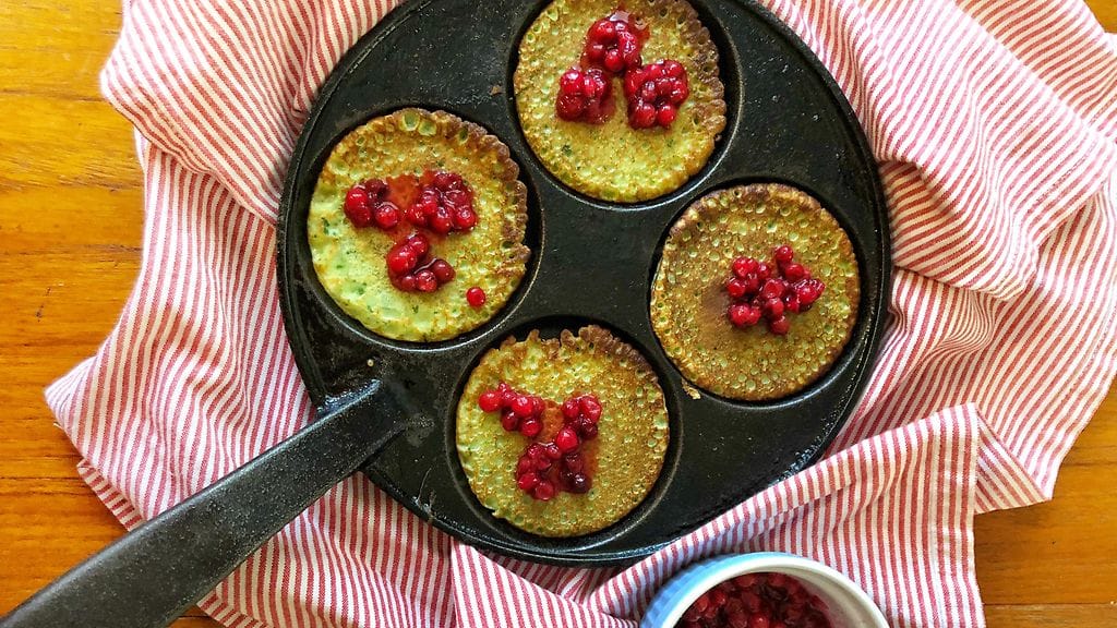 Pinaattiletut valmistuvat käden käänteessä.