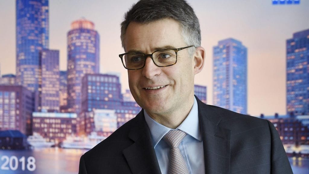 Hissi- ja liukuporrasyhtiö Koneen toimitusjohtaja Henrik Ehrnrooth.