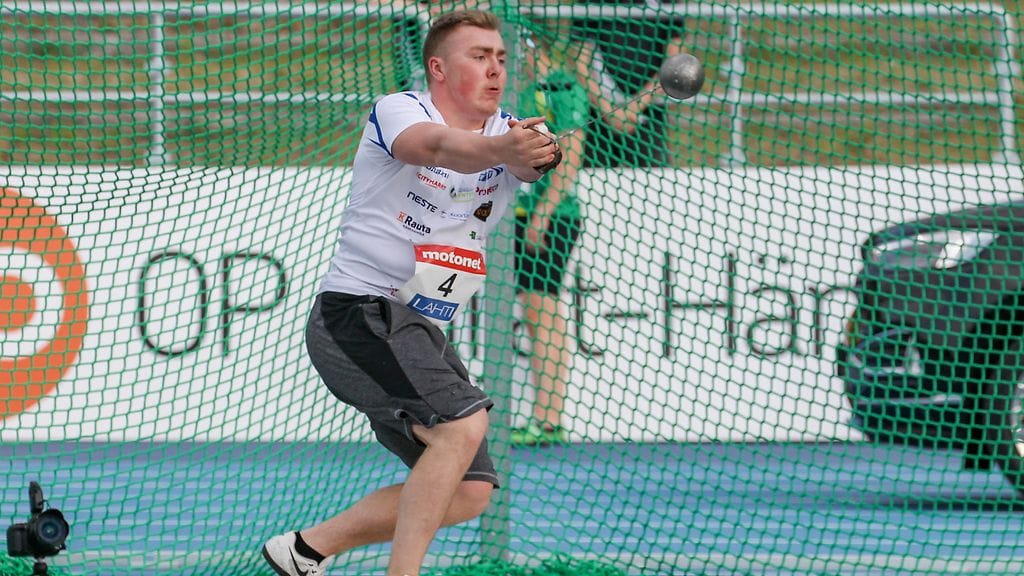 Aaron Kankaan ennätys kirjataan nyt lukemin 74,40.