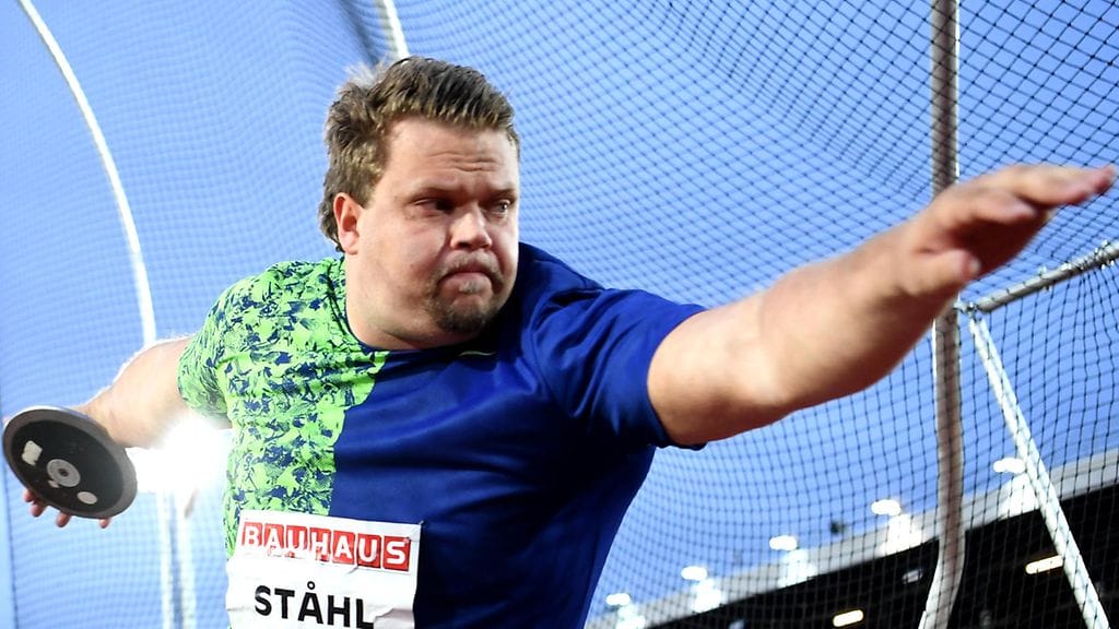 Daniel Ståhl tähyää maailmanennätykseen.