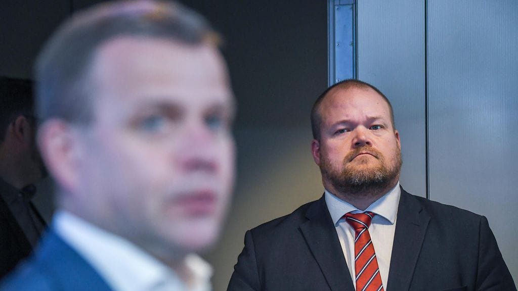 Kokoomuksen puoluevaltuusto valitsi Janne Pesosen seuraajan tänään Helsingissä. Kuvituskuva.