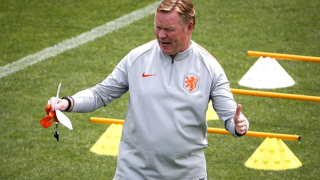 Hollannin valmentaja Ronald Koeman löysi keinot Saksan kaatoon.