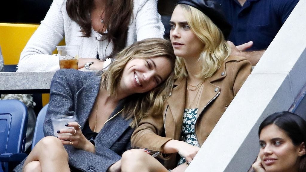 Cara Delevingne ja Ashley Benson US Open syyskuu 2019