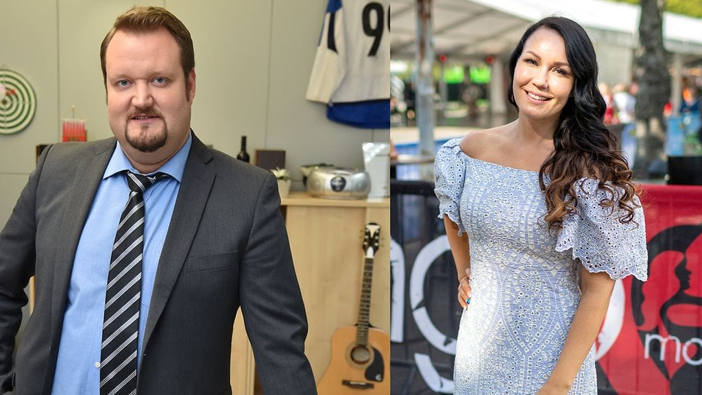 Sami Hedberg ja Saija Tuupanen ovat seurustelleet vuoden alusta.