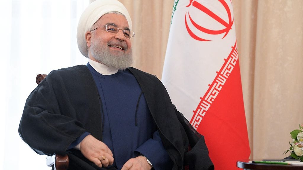 Iranin presidentti Hasan Ruhani.