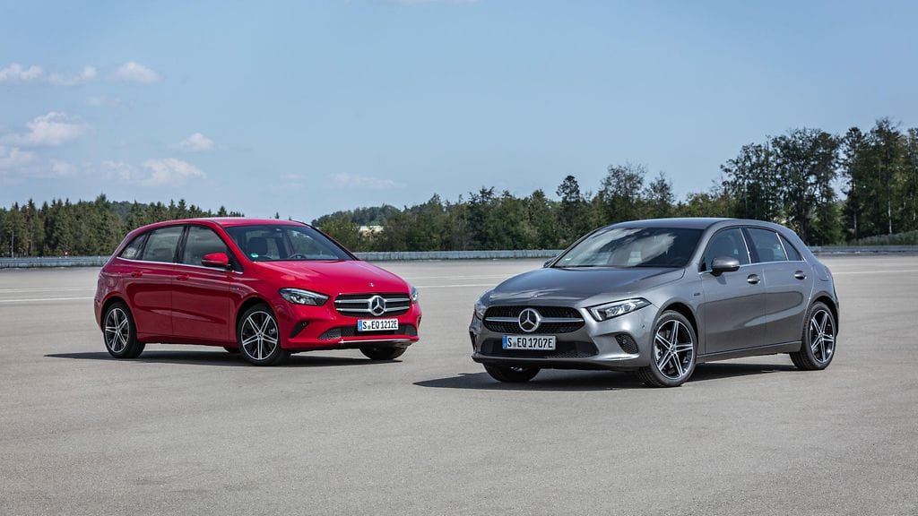 Mersun A- ja B-sarjan hybridit.