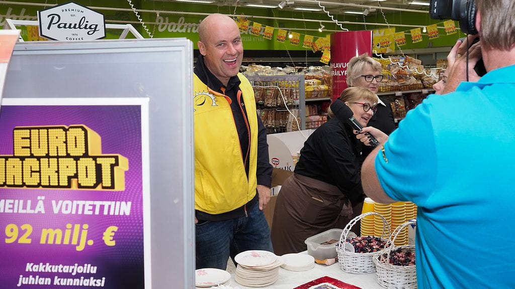 Eurojackpot-voitosta iloitaan yleisesti Siilinjärvellä.
