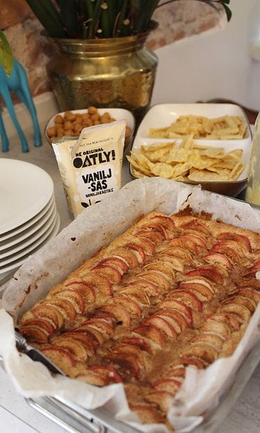 Somenapiirakka omenapiirakka itse tehty