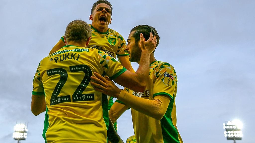 Norwich juhlii. Teemu Pukki juhlii. Ja tekee maaleja.