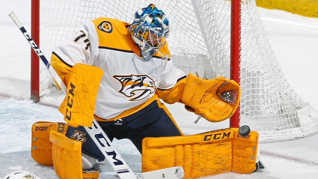 Nashville Predatorsin Juuse Saroksen liikkuminen kerää kehuja.