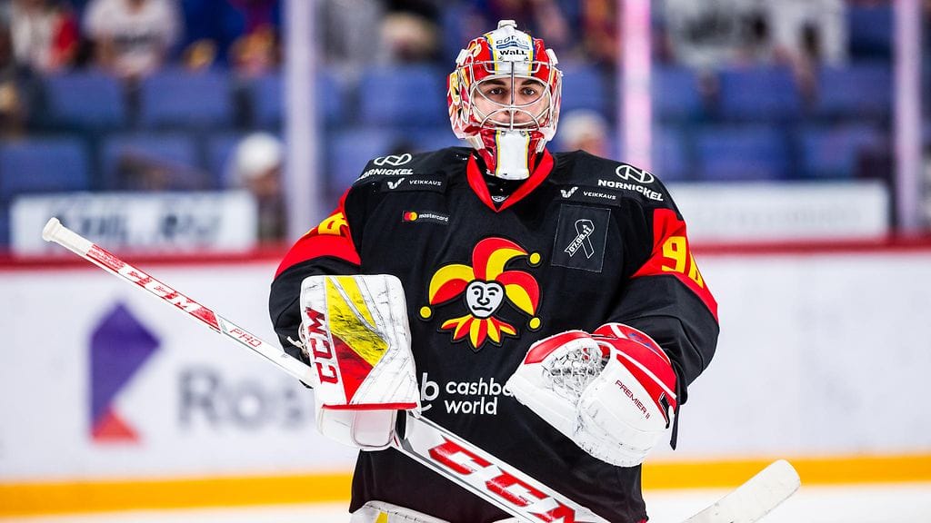 Janis Kalnins aloittaa Jokereiden maalilla.