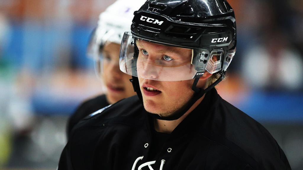 Patrik Laine harjoittelee parhaillaan Sveitsissä.