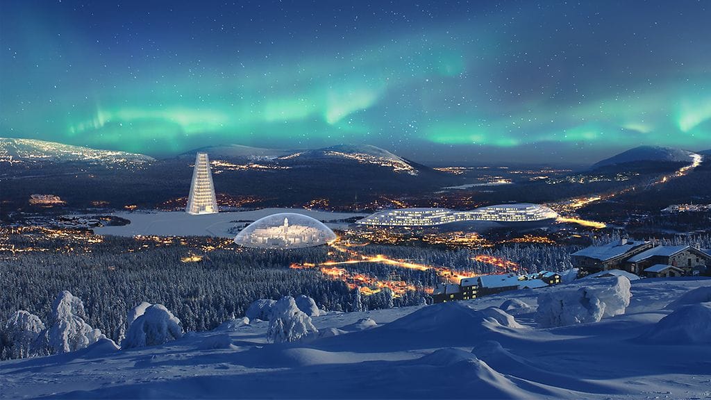 Rovaniemelle suunnitellaan ennennäkemättömän suurta jouluvaltiota