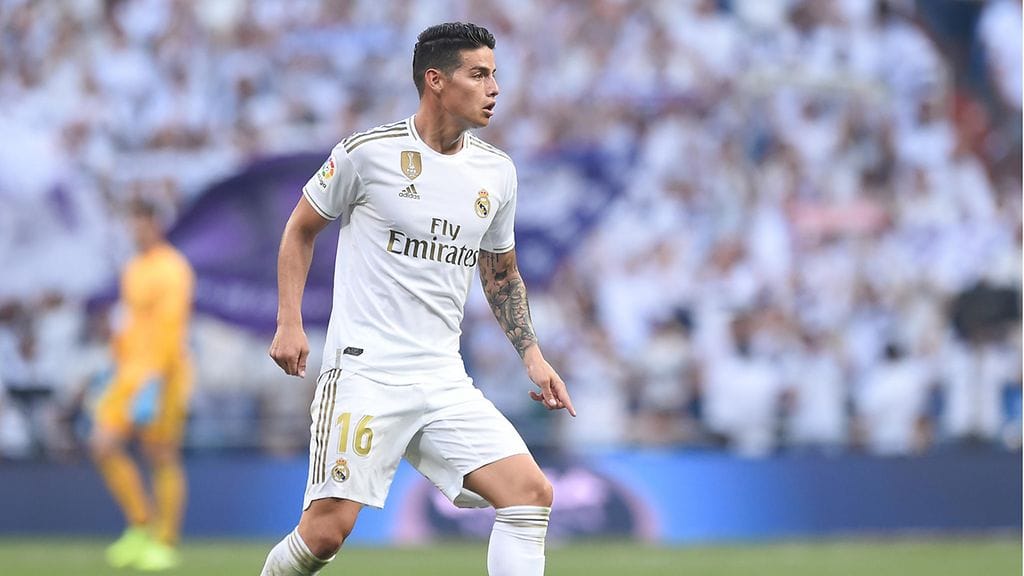 James Rodriguez nauttii yhtäkkiä luottamusta Real Madridissa.