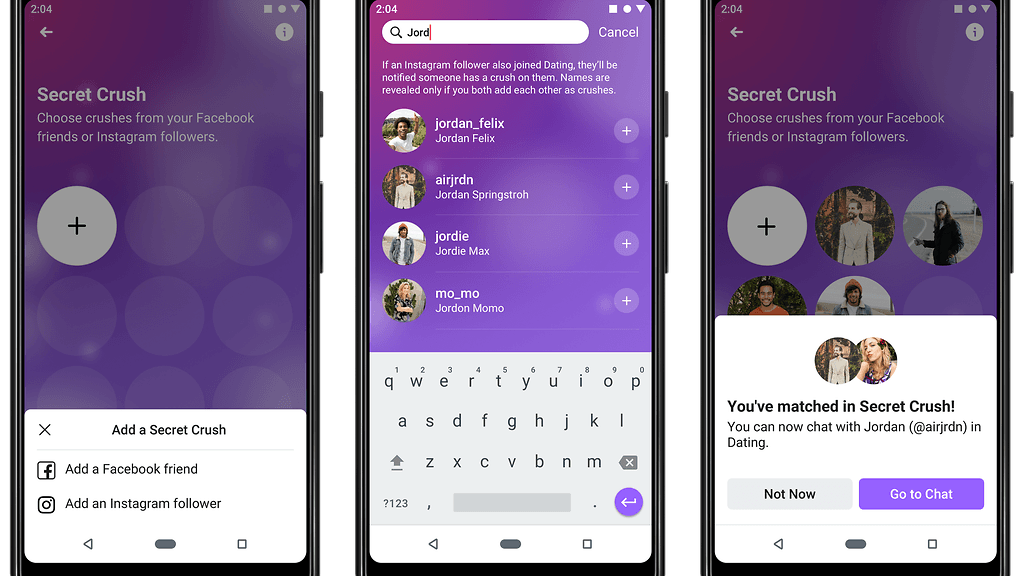 Secret Crush + IG