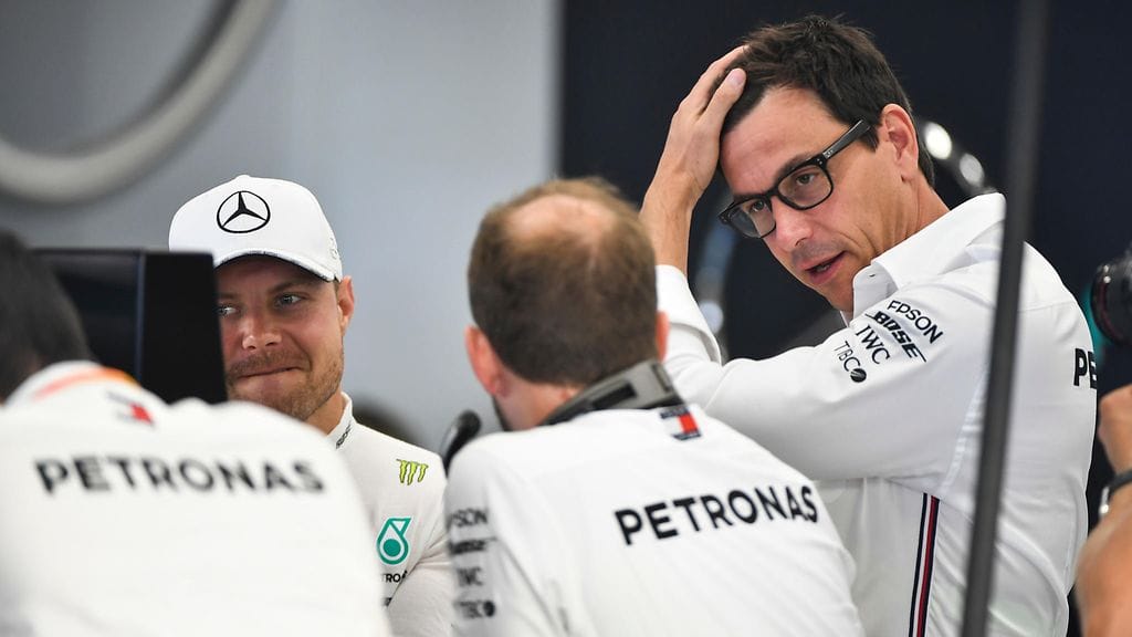 Valtteri Bottas hyväksyy Toto Wolffin kritiikin.