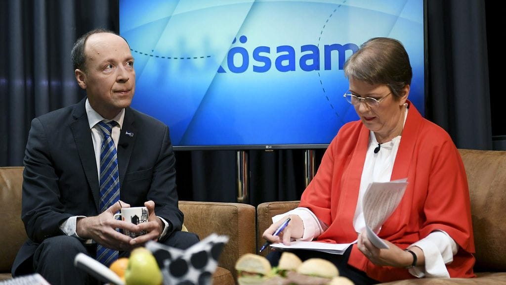 Halla-aho oli haastateltavana lauantaina Ylen TV1:n Ykkösaamussa.
