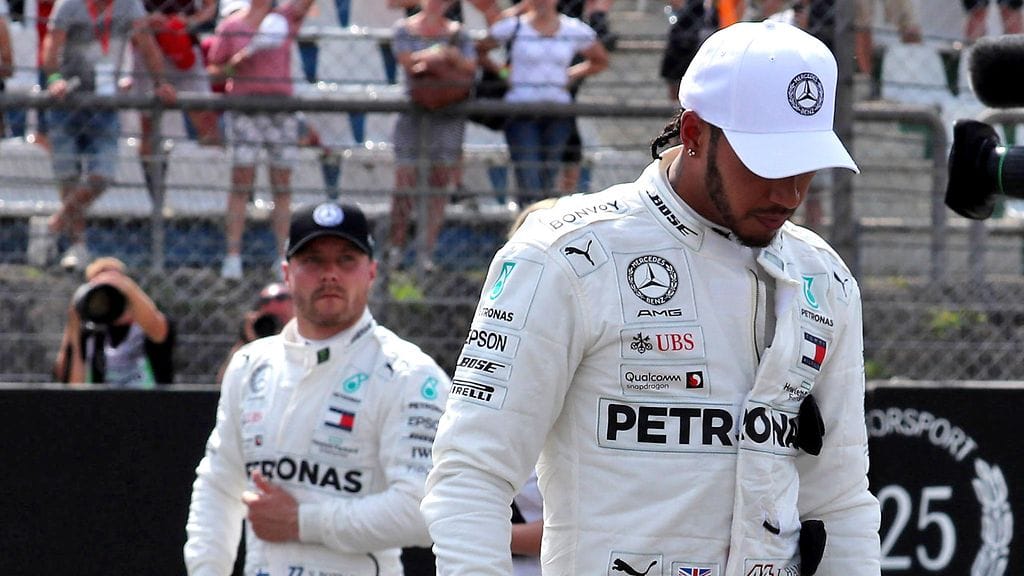 Valtteri Bottas on MM-sarjassa toisena tallikaverinsa Lewis Hamiltonin jälkeen.