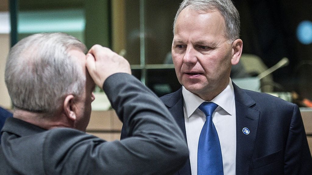 Maa- ja metsätalousministeri Jari Leppä marraskuussa 2017.