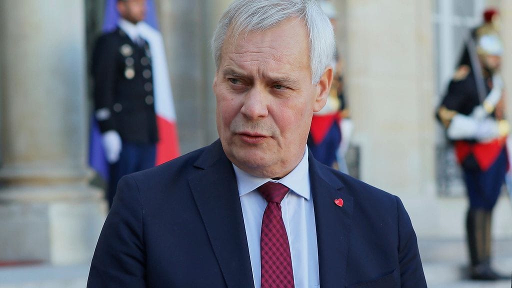 Antti Rinne 18. syyskuuta 2019 Pariisissa.