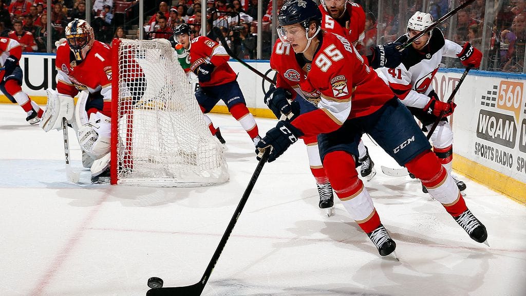 Henrik Borgströmin ura on kovassa nosteessa Florida Panthersissa.