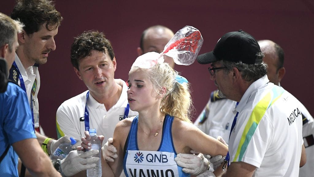 Alisa Vainio juoksi Dohan MM-maratonilla sijalle 26.