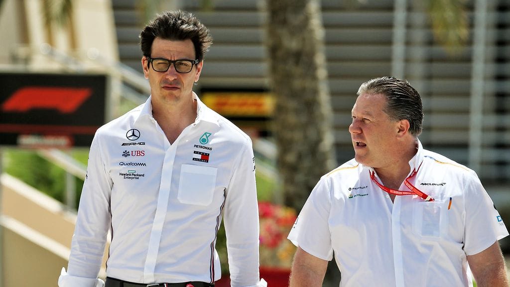 Toto Wolff ja Zak Brown pääsivät sopimukseen Mercedeksen ja McLarenin yhteenpaluusta.