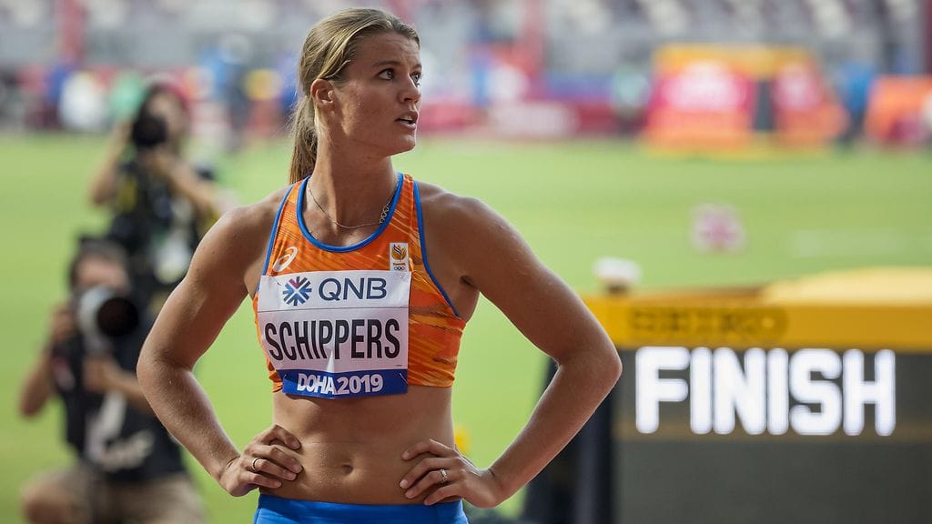 Dafne Schippers vetäytyi naisten 100 metrin MM-finaalista.
