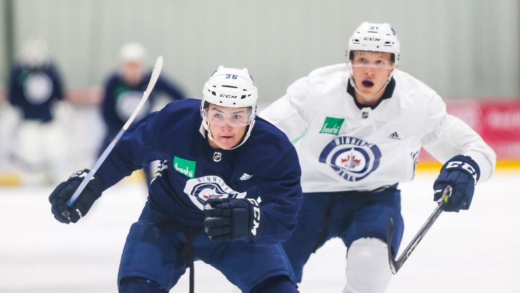 Ville Heinola on antanut Winnipeg Jetsin harjoitusleirillä vakuuttavat näytöt.