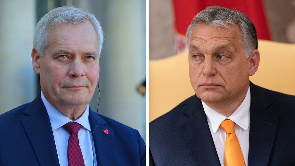 Antti Rinne Viktor Orbán 2019