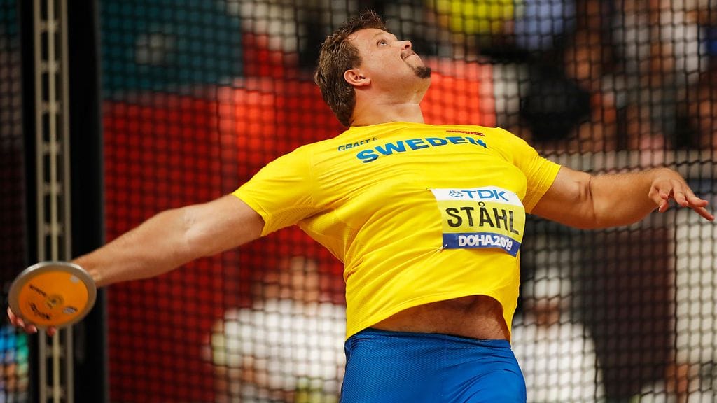 Daniel Ståhl heitti maailmanmestariksi Dohassa.