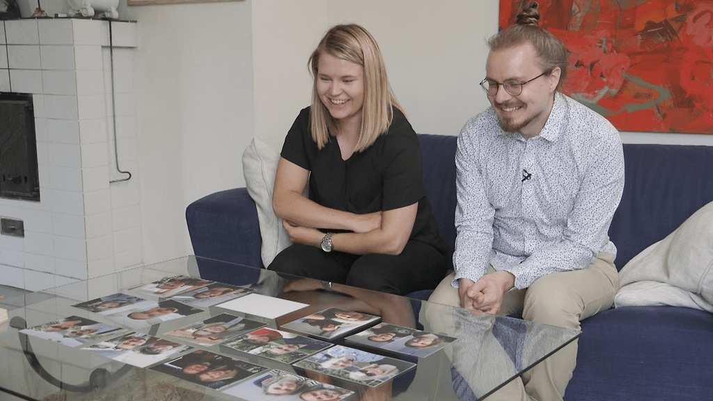 Katja ja Olli puhdistavat ilmaa asiantuntijatapaamisella.