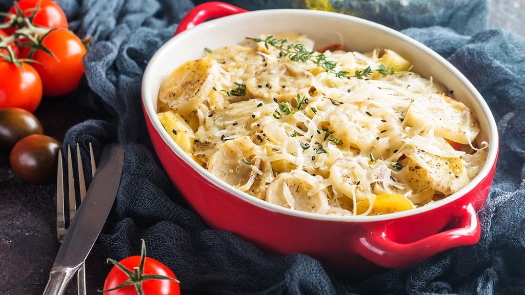 Huippukokki Tyler Florencella on simppeli menetelmä maukkaisiin kermaperunoihin,