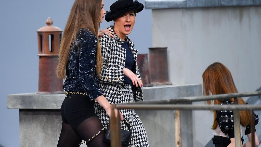 gigi hadid, chanel kevät 2020