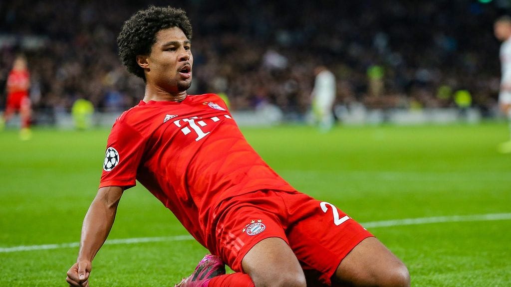 Gnabry hiljensi tiistaina Pohjois-Lontoon.