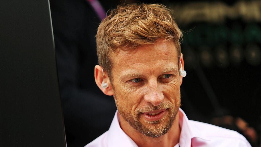 Jenson Button voitti F1-maailmanmestaruuden Brawnilla vuonna 2009.