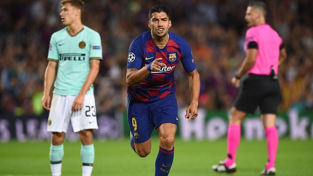Luis Suarez oli Barcelonan suuri sankari.