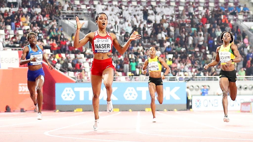 Salwa Eid Naser on 400 metrin maailmanmestari.