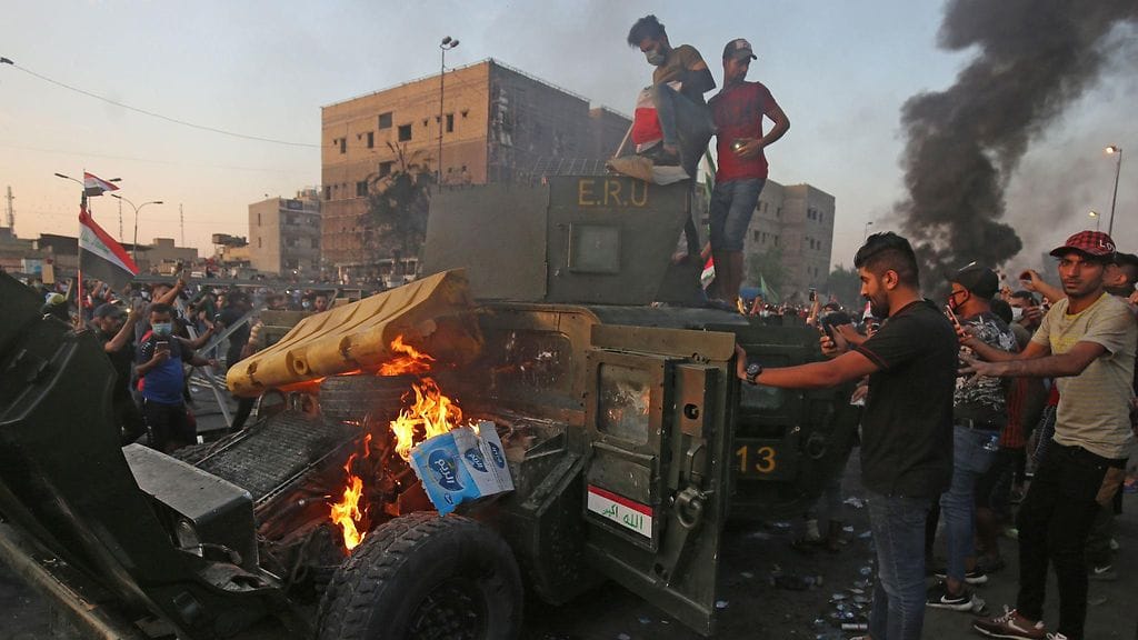 Irakissa useita päiviä jatkuneissa mielenosoituksissa on kuollut ainakin 60 ihmistä, kertoo Irakin ihmisoikeuskomissio.